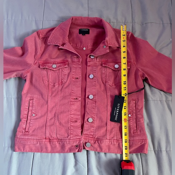 NWT Liverpool Los Angeles Classic Jean Jacket
Rosebud Size M - Picture 7 of 11